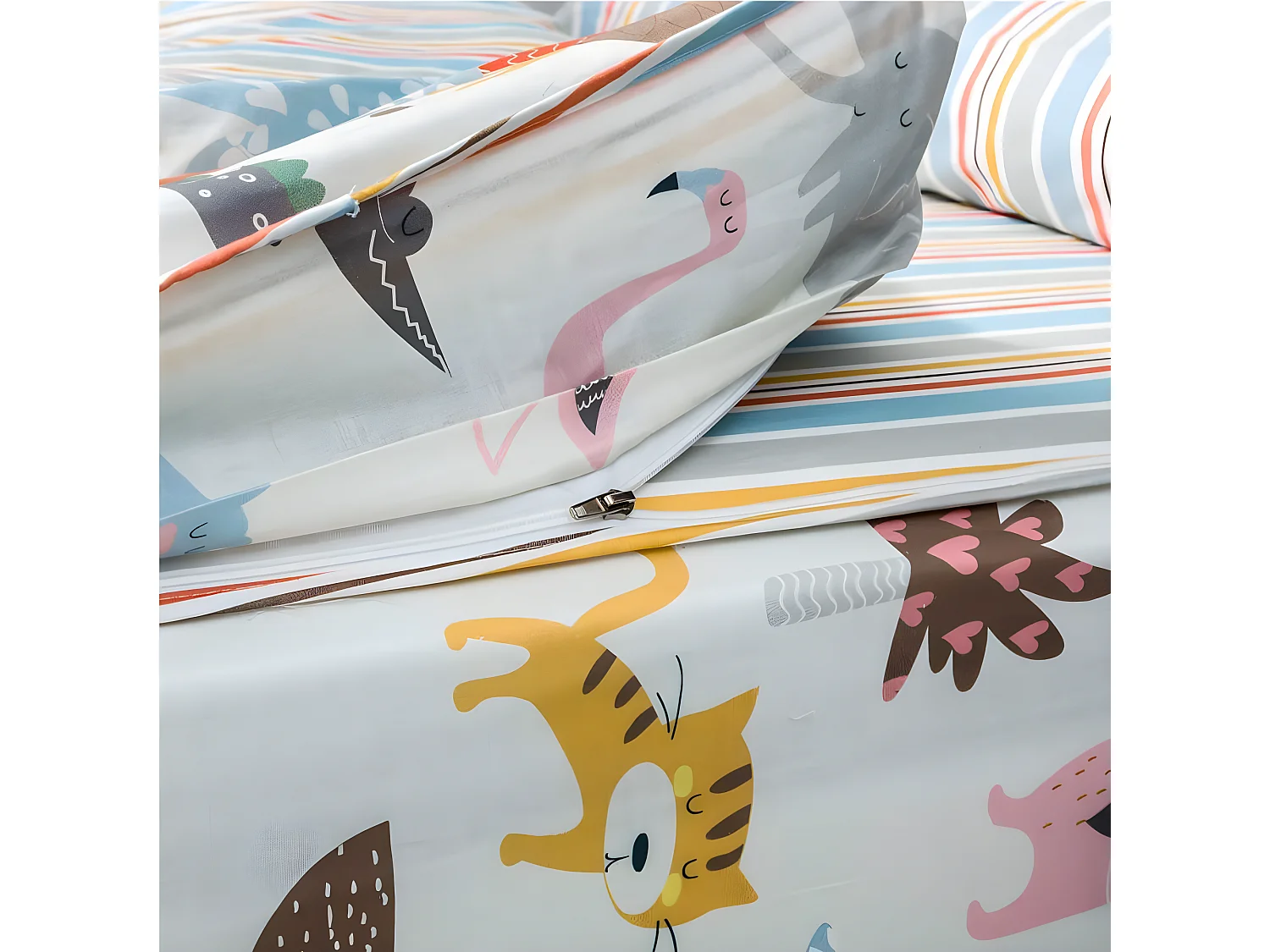 Saco nordico SIN Relleno SALBURUA II Cama 90 x 190/200  MULTICOLOR