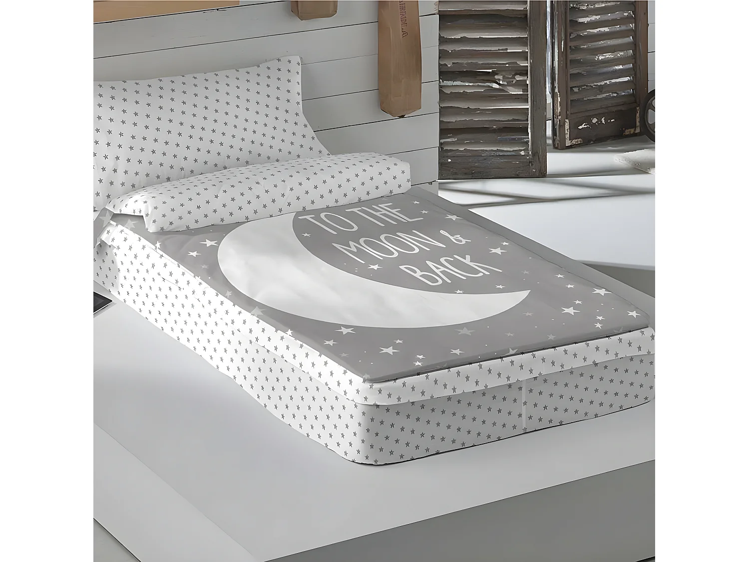 Saco nordico SIN Relleno Moon Grey (II) Cama 90 x 190/200 GRIS