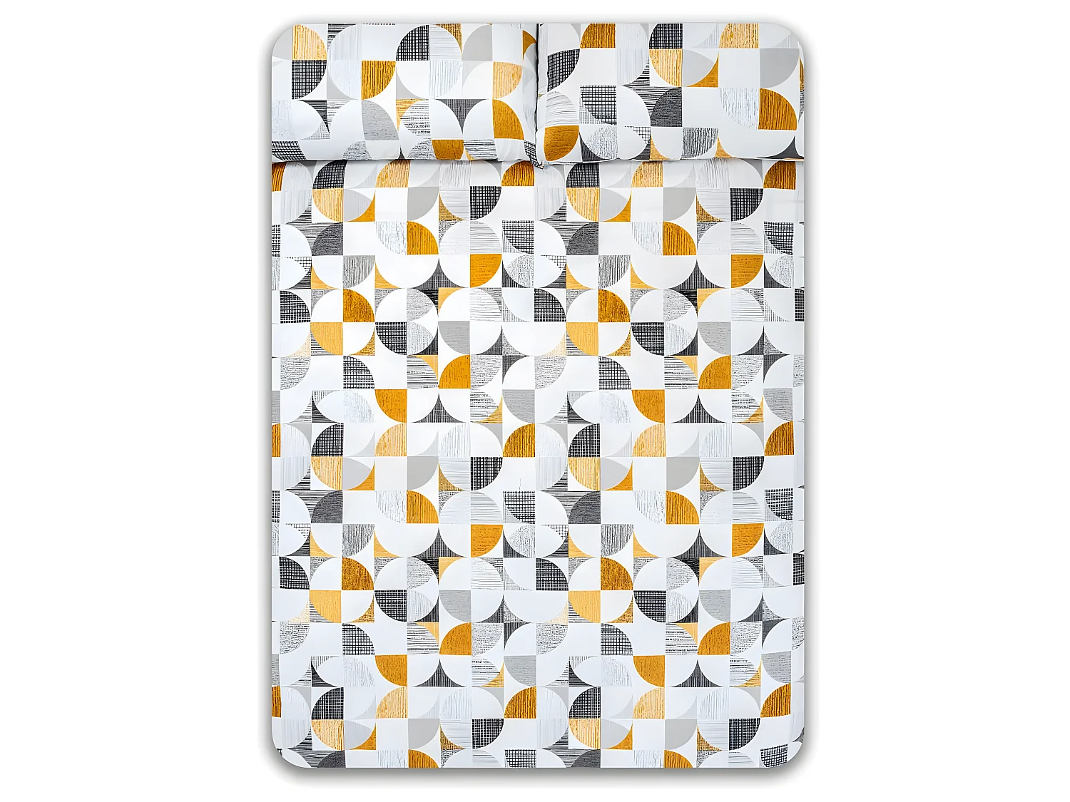 Funda Nordica Reversible CARNABY GREY algodón poliéster Cama de 200
