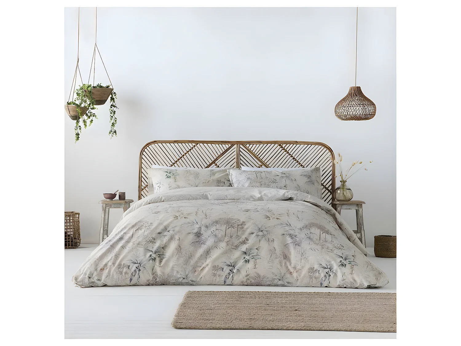 Funda nórdica ECUADOR 100% algodón  MULTICOLOR  cama 150