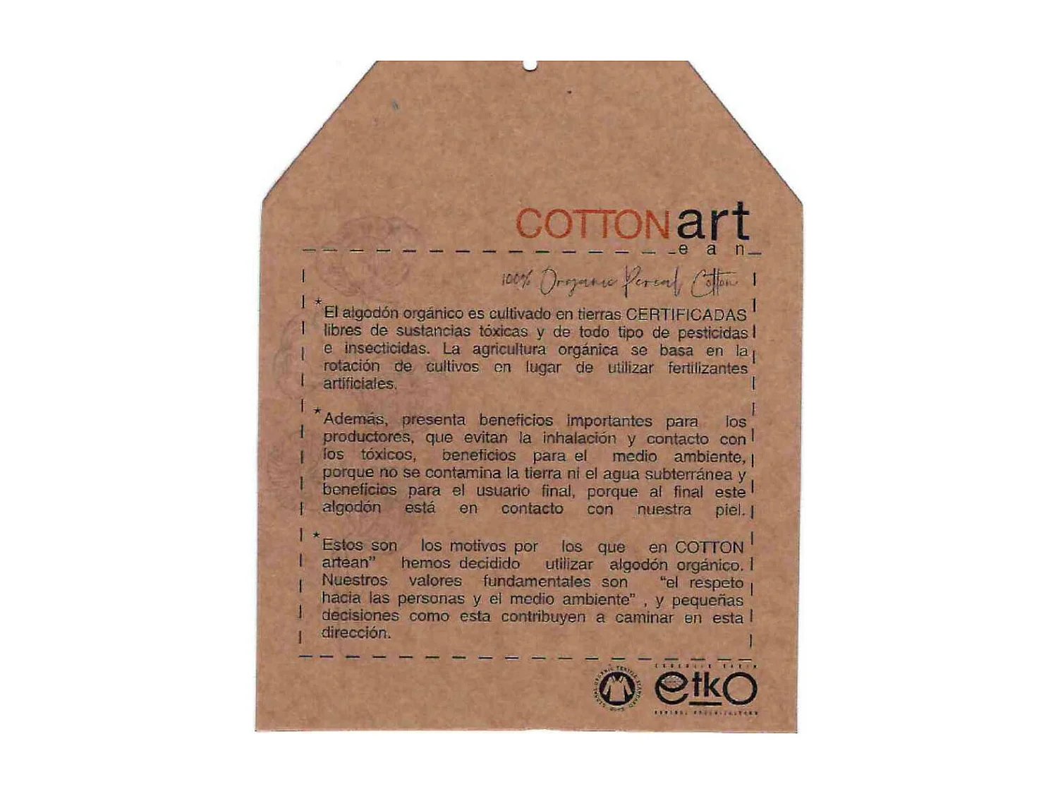 Funda nórdica HONDARRIBIA 100% algodón orgánico beige cama 90