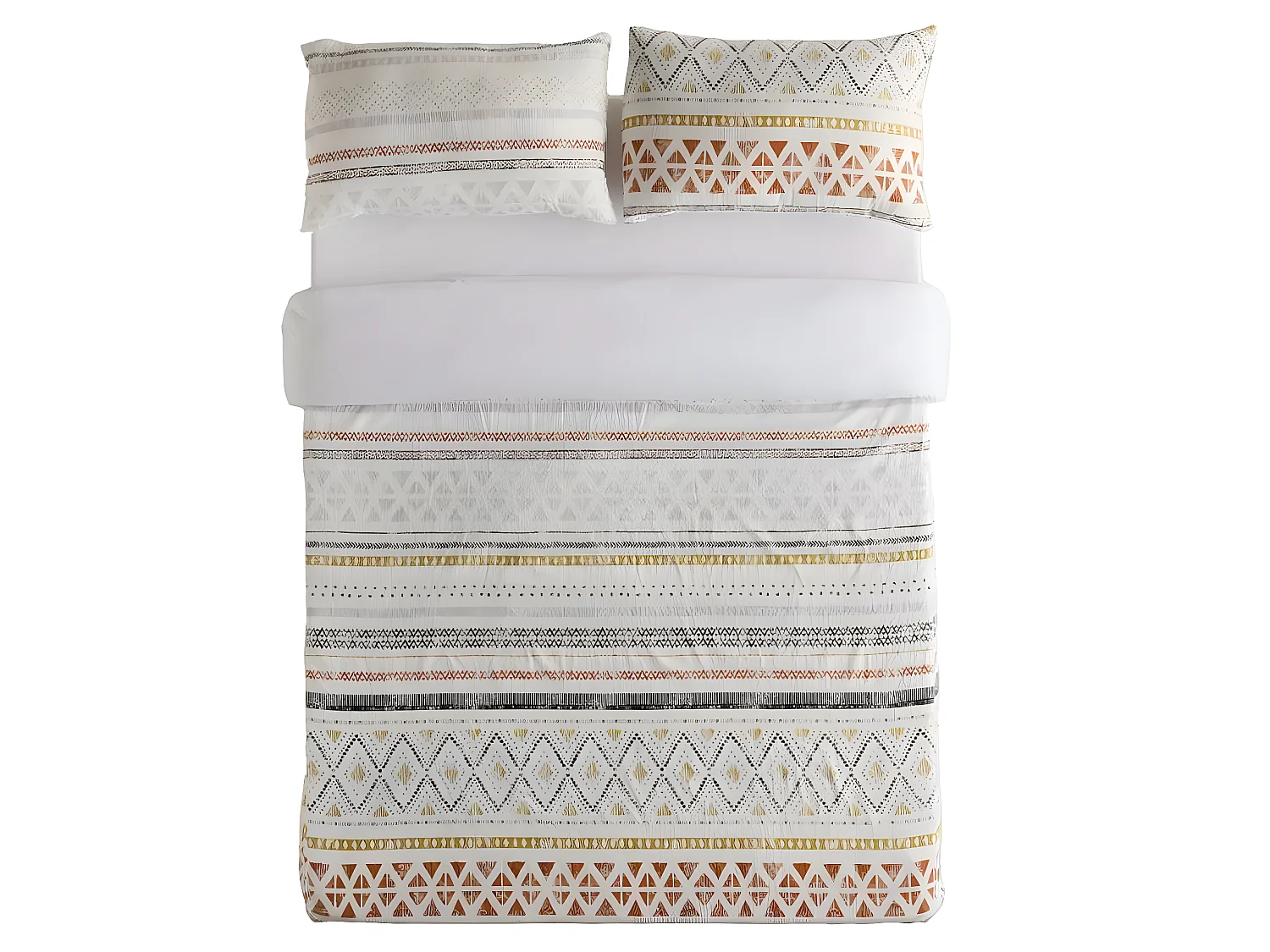 Funda Nordica AZTEK microfibra bambula multicolor Cama de 90