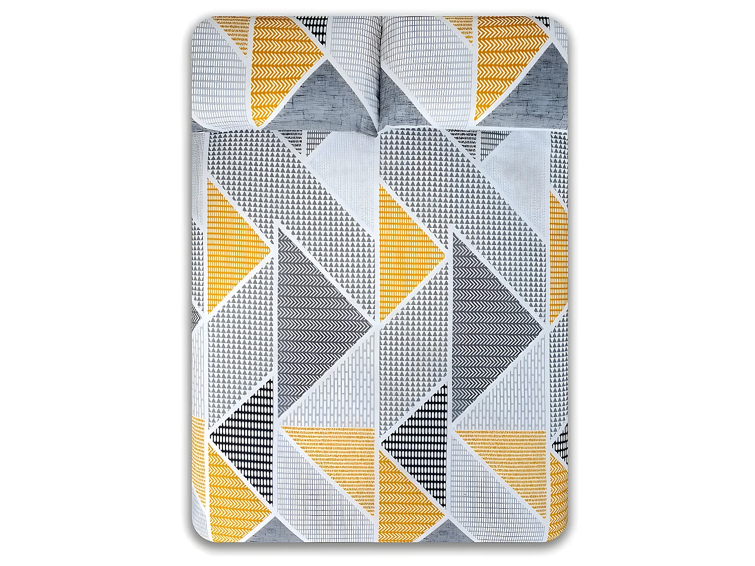 Funda Nordica Reversible GEKA algodón poliéster gris 150 X 220 Cama de 90