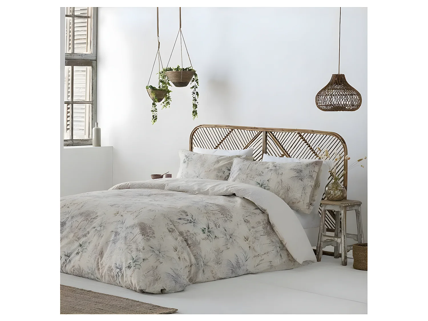 Funda nórdica ECUADOR 100% algodón  MULTICOLOR  cama 135