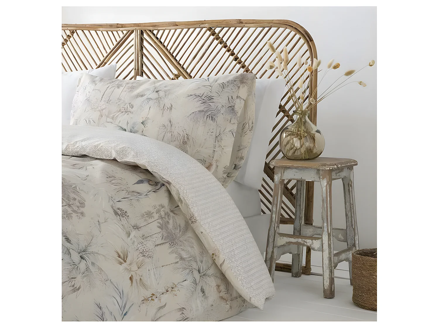 Funda nórdica ECUADOR 100% algodón  MULTICOLOR  cama 135