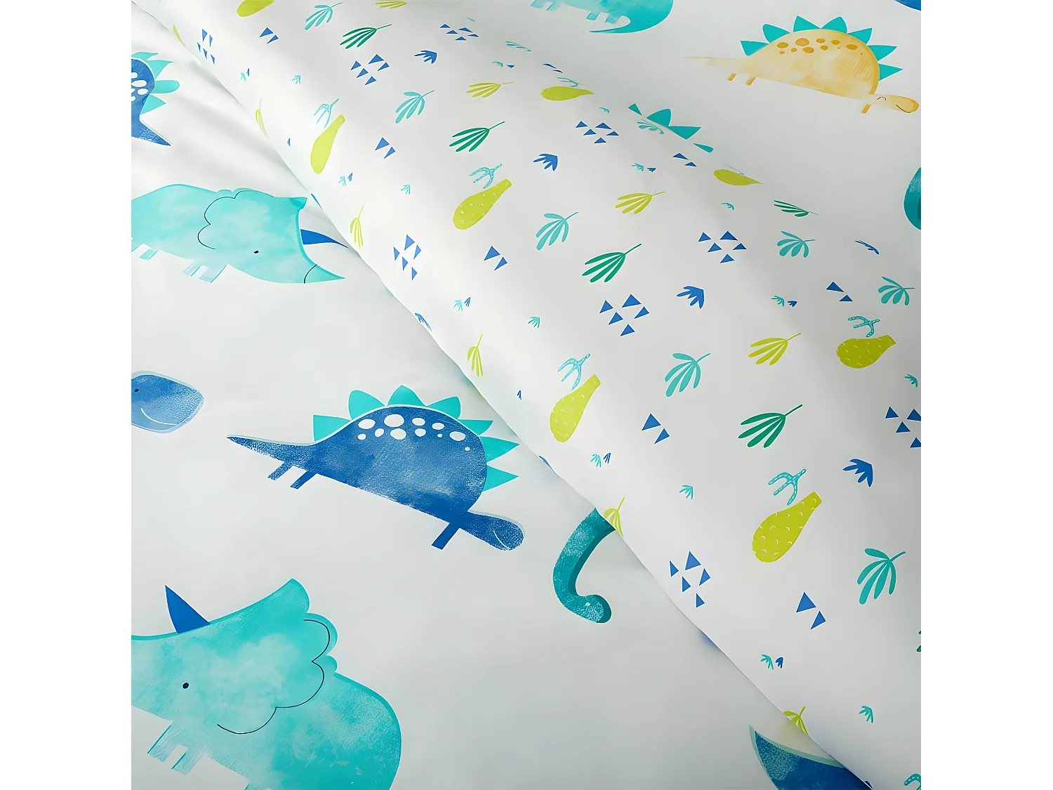 Funda Nordica Reversible Infantil Rex  Cierre con Botones Cama de 105