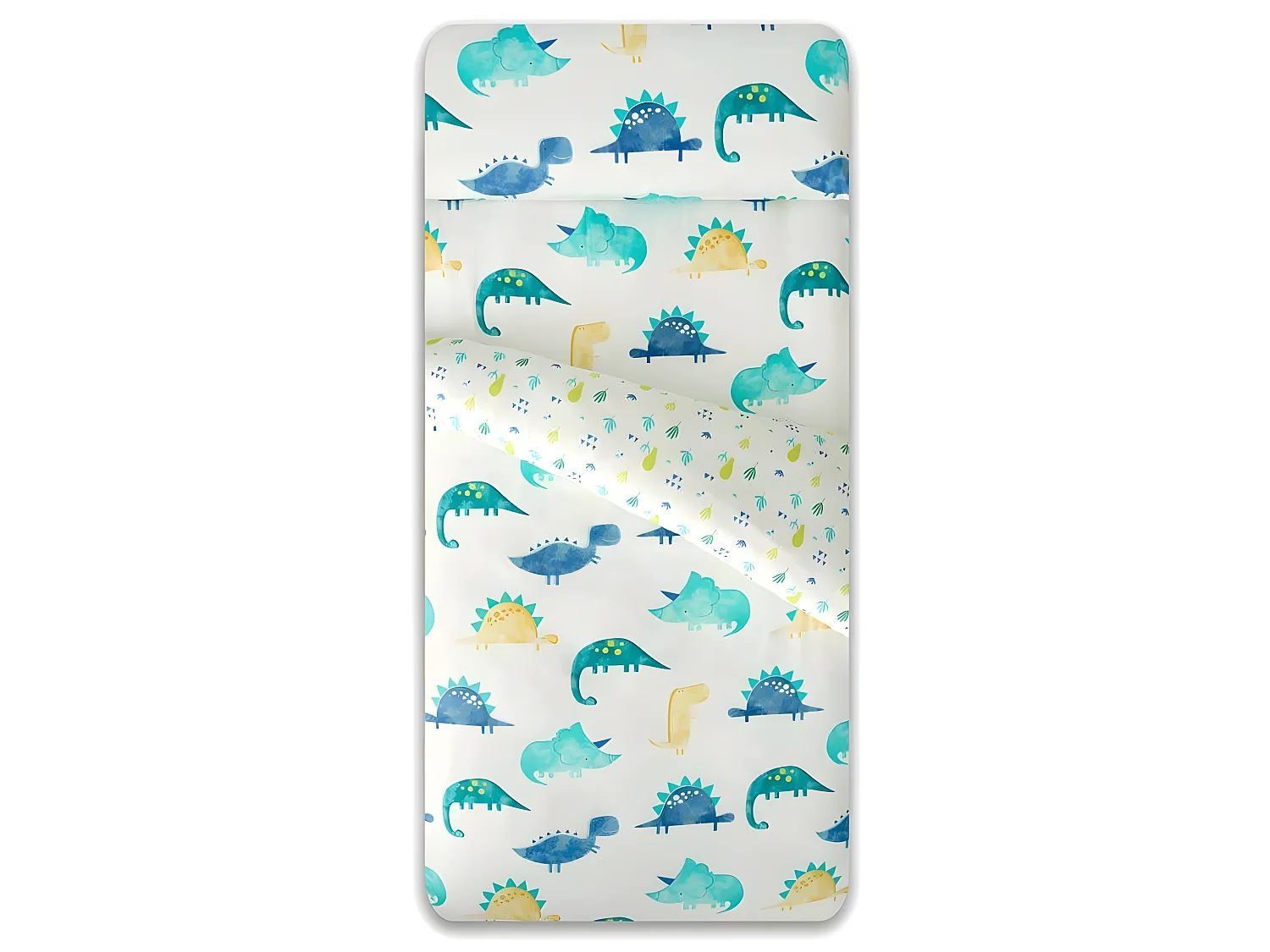 Funda Nordica Reversible Infantil Rex  Cierre con Botones Cama de 105