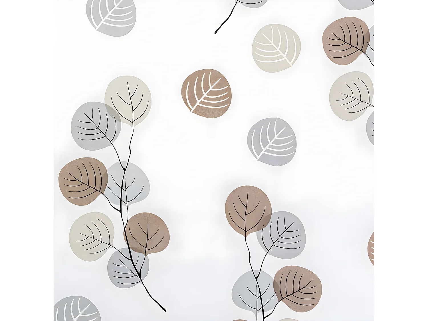 Funda nórdica HONDARRIBIA 100% algodón orgánico beige cama 135