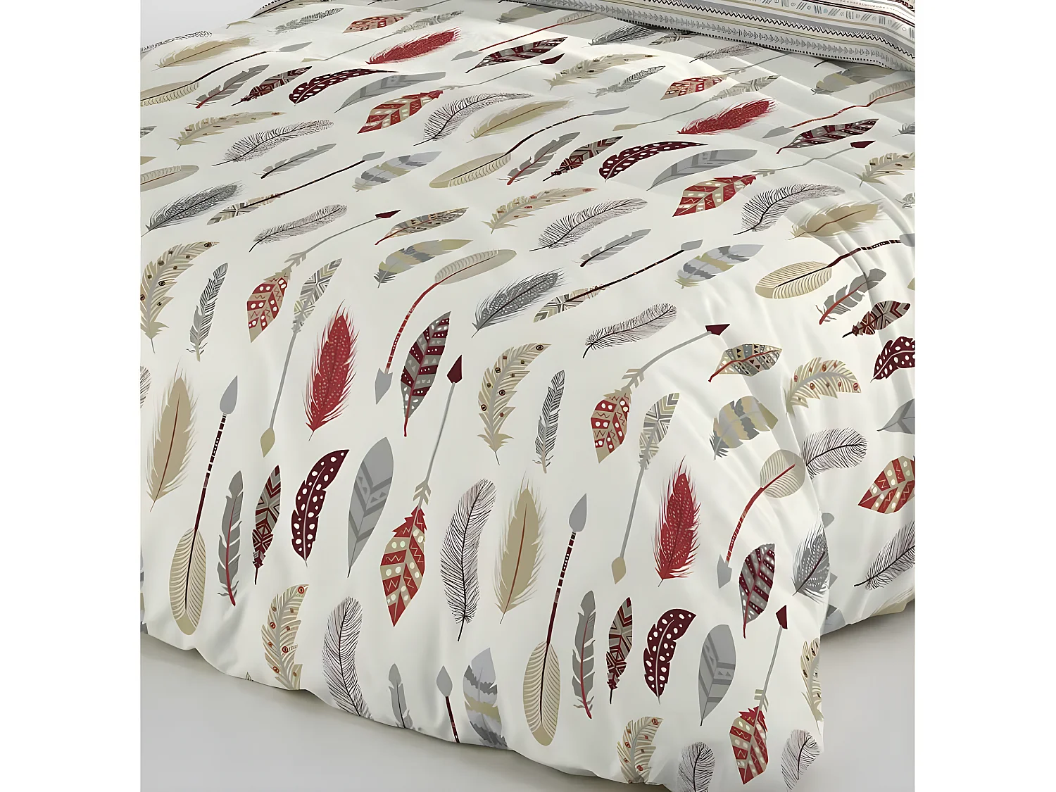 Funda nórdica SALVE reversible algodón multicolor 150x220 Cama de 90