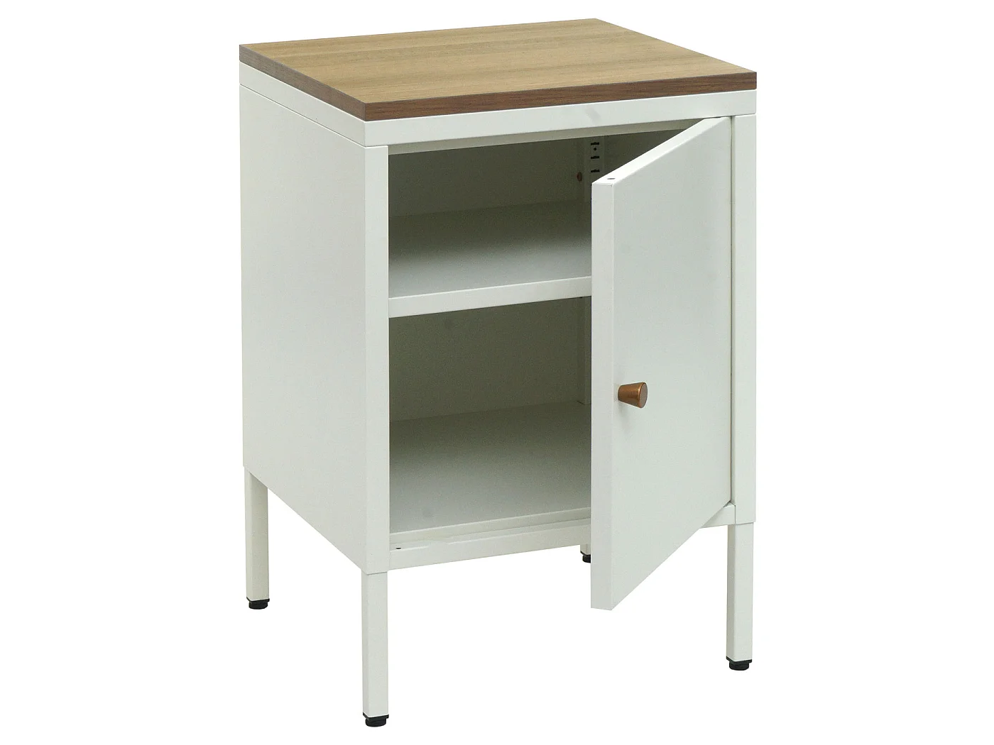 Mesa de cabeceira MCW-L84,  branco