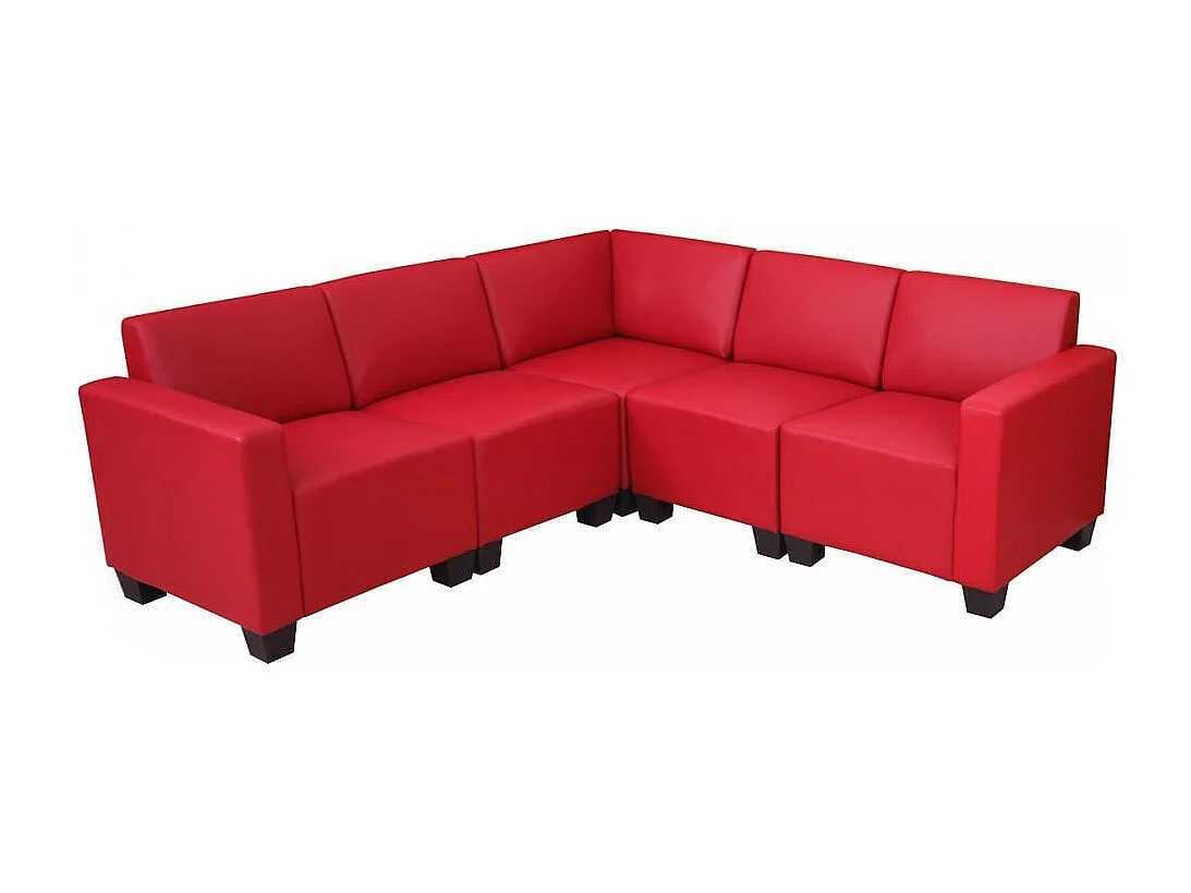 Zestaw sof Moncalieri 5,  Red