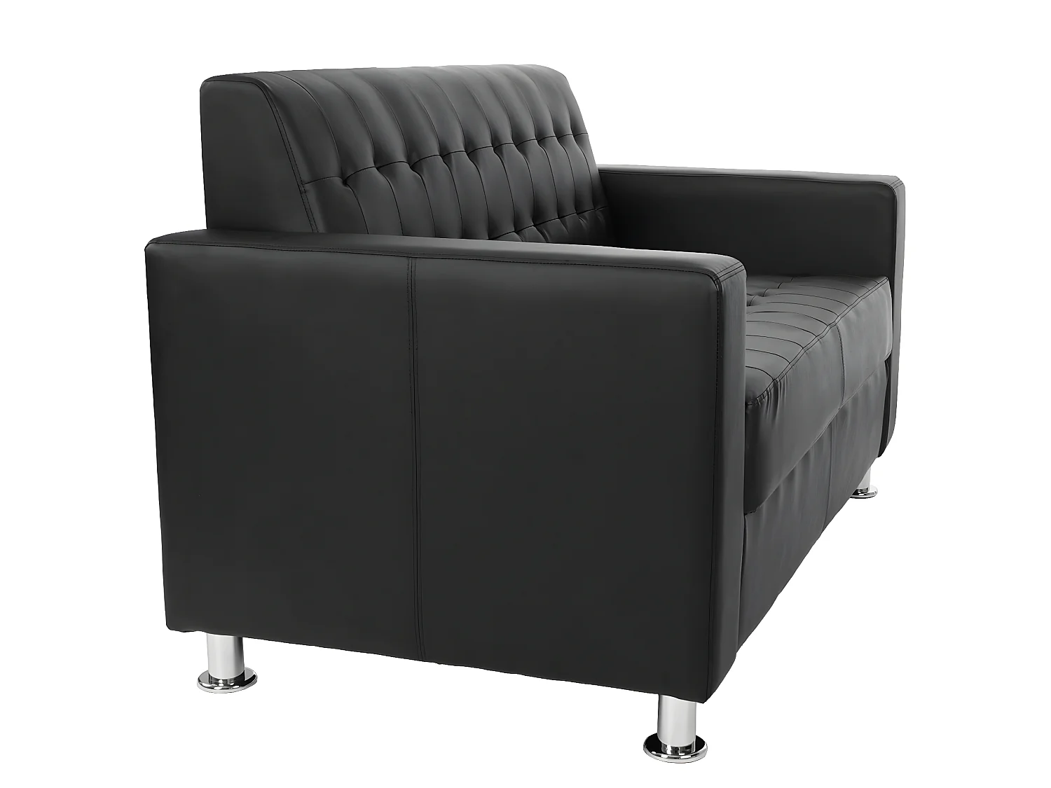 Zestaw sof Pori (3-częściowy),  czarny