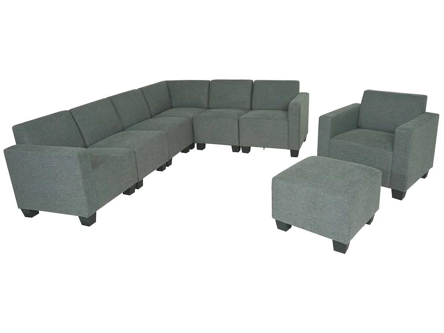 System sof Moncalieri (6-częściowy),  szary