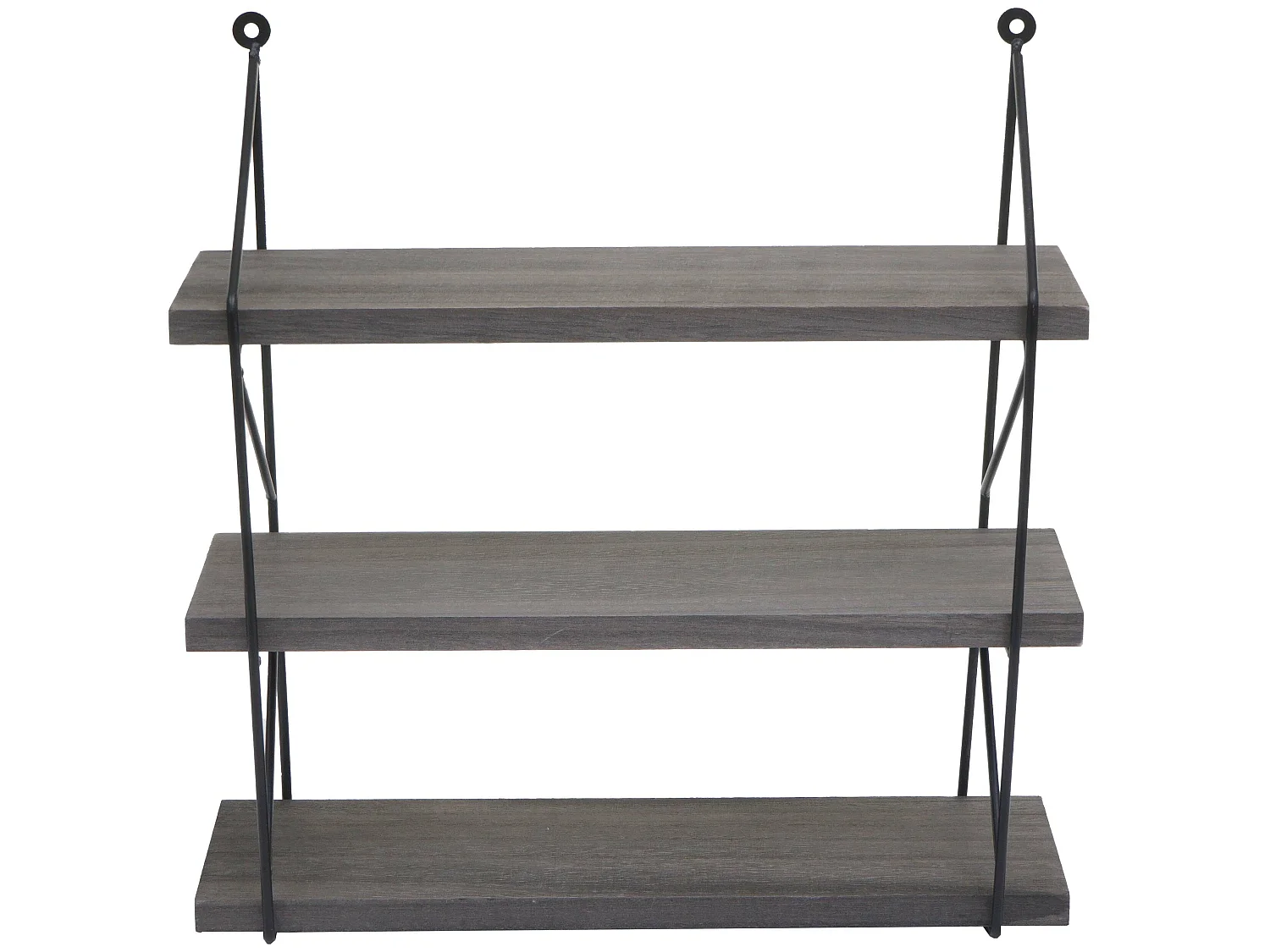 Étagère murale MCW-K78,  gris foncé