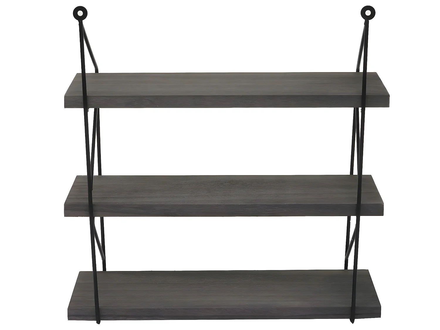 Étagère murale MCW-K78,  gris foncé