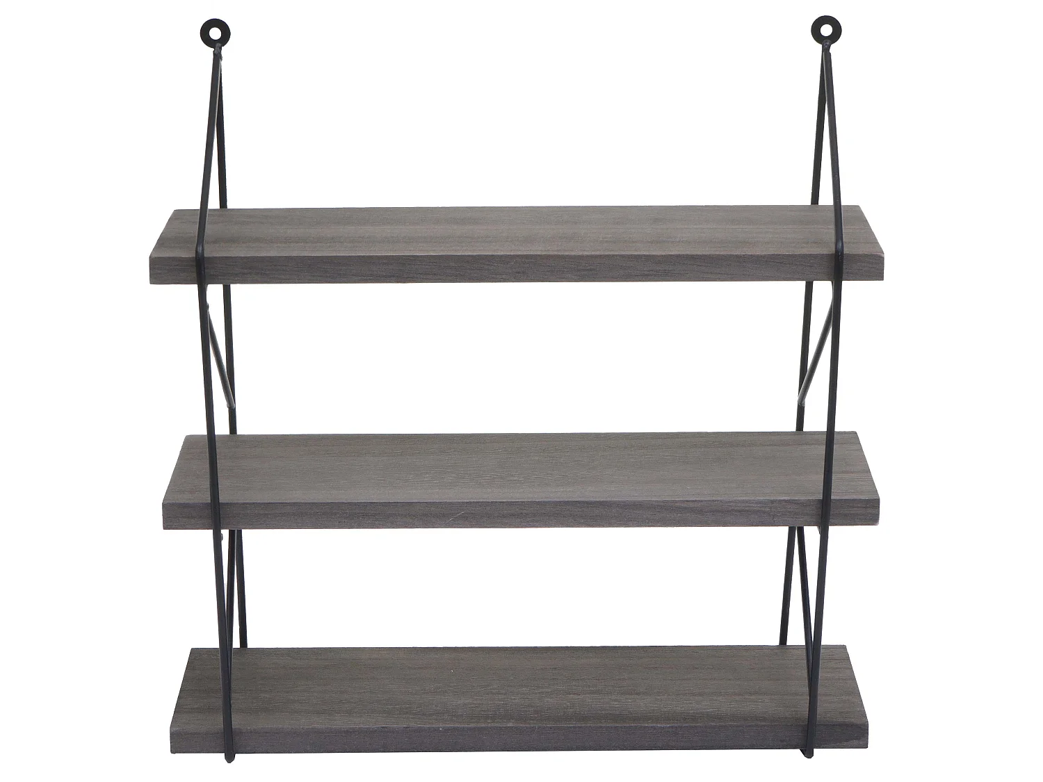 Étagère murale MCW-K78,  gris foncé