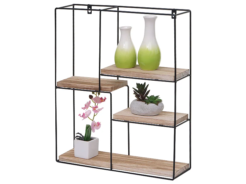 Étagère murale MCW-K76,  naturel