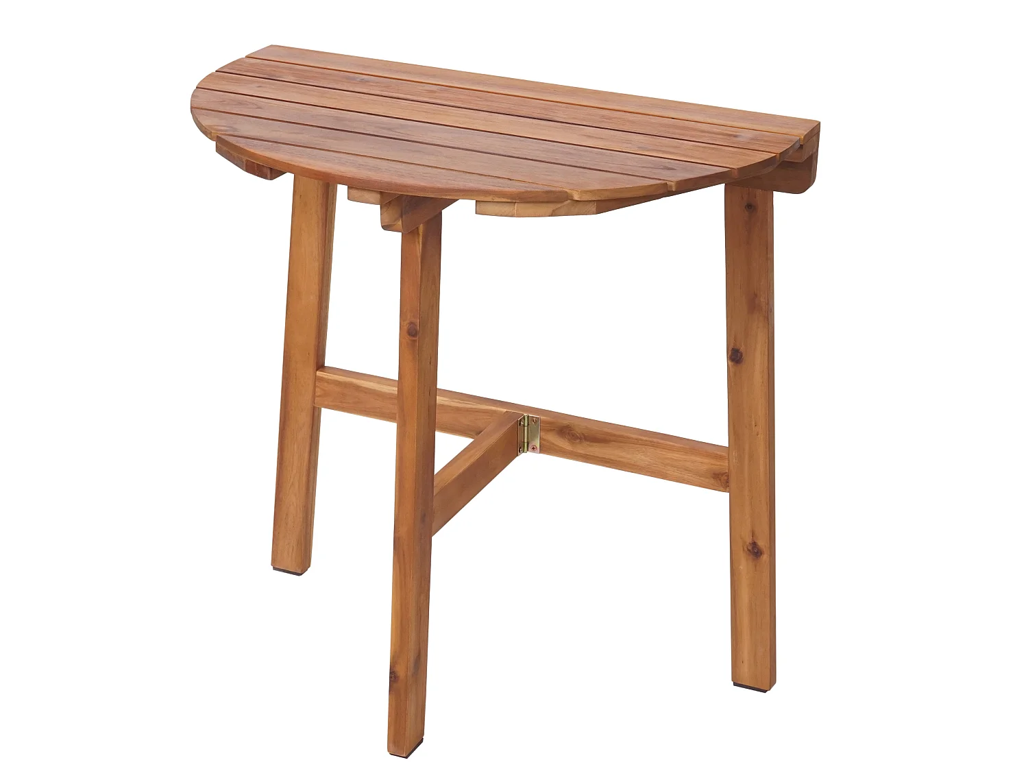 Klapptisch MCW-L19, Gartentisch Balkontisch, In-/Outdoor klappbar Akazie Holz FSC®-zertifiziert 71x70x34cm