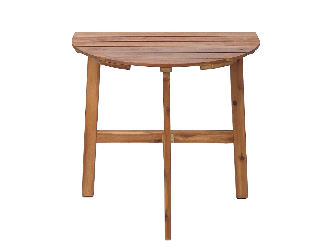 Klapptisch MCW-L19, Gartentisch Balkontisch, In-/Outdoor klappbar Akazie Holz FSC®-zertifiziert 71x70x34cm