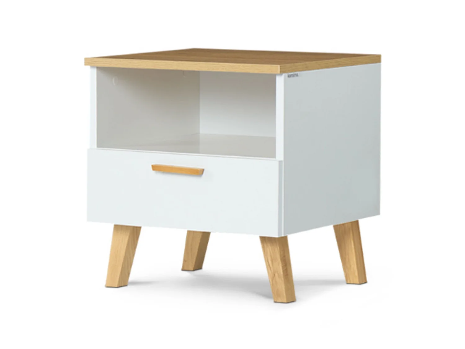 Nachttisch  - weiß - FRISK