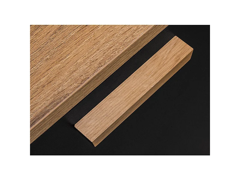 Skandinavischer Nachttisch  - schwarz - FRISK