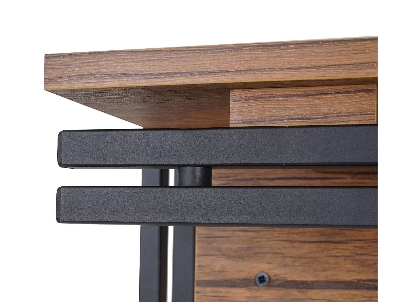 Wieszak ścienny MCW-A27 o strukturze 3D,  Wygląd dzikiego dębu