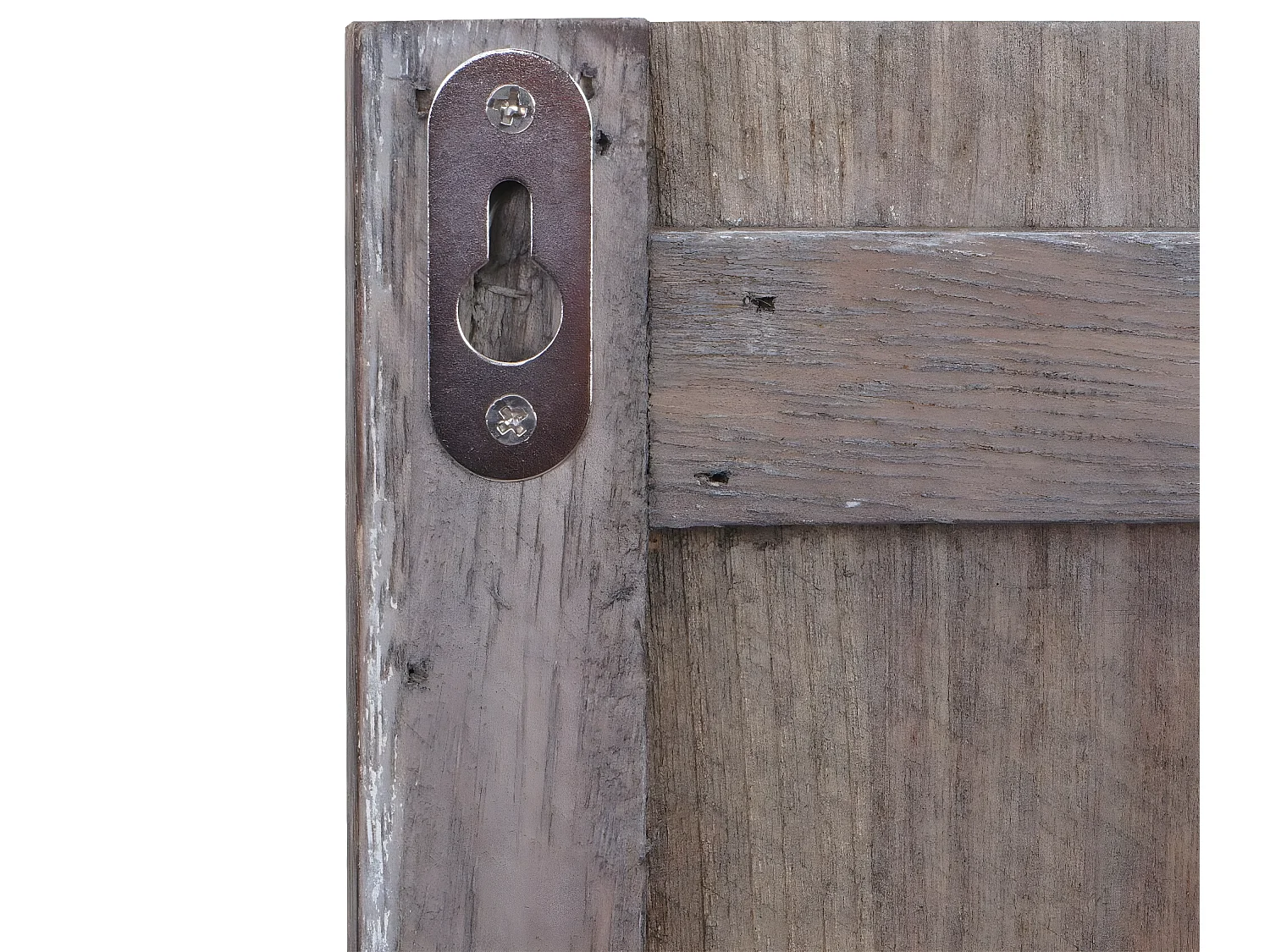 Perchero de pared MCW-C89 Welcome Shabby,  marrón, shabby