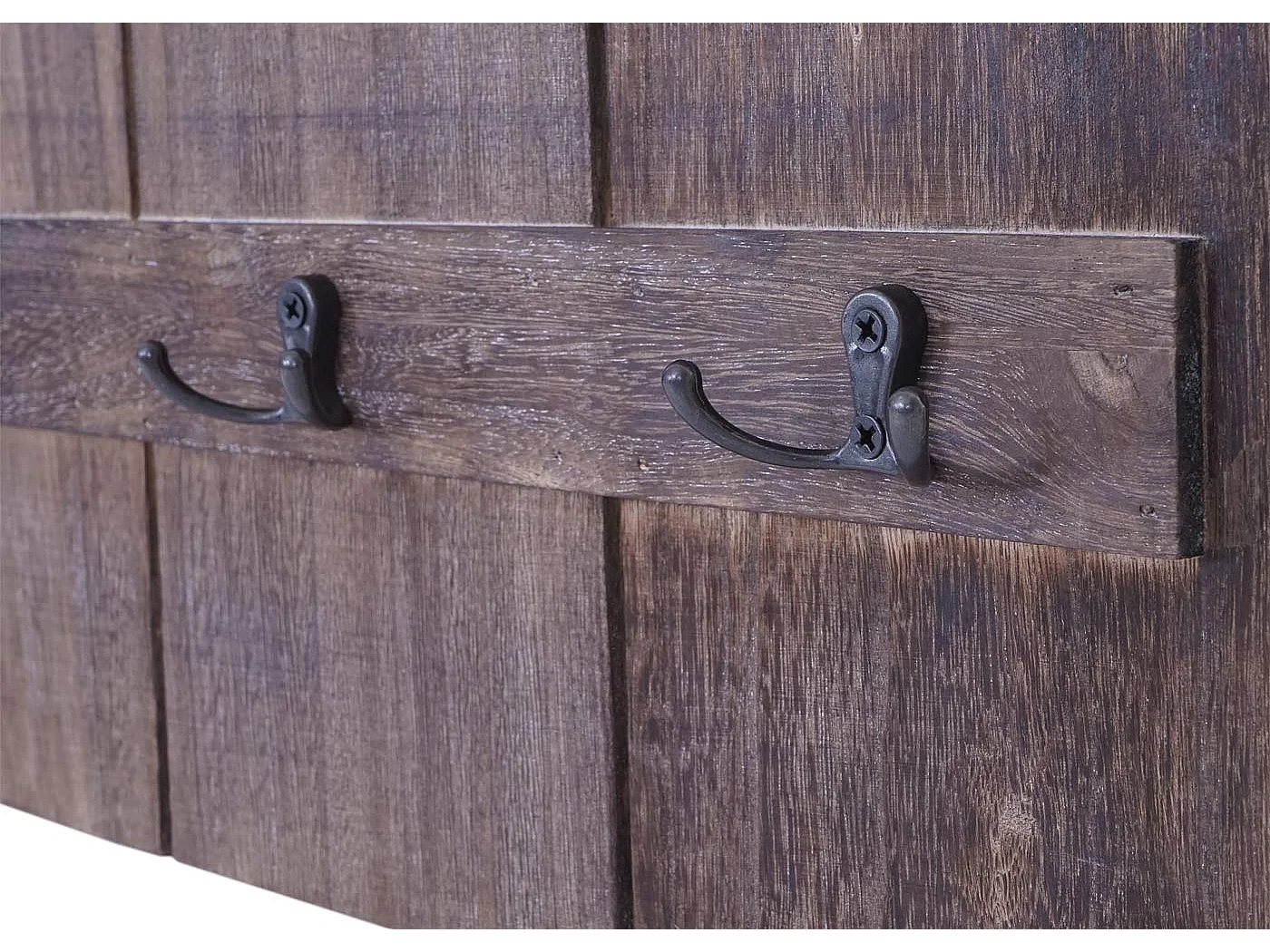 Wandkapstok MCW-C89 Welcome Shabby,  bruin, shabby