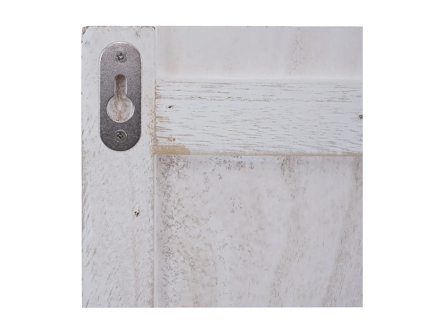 Portemanteau mural MCW-C89 Home look shabby,  blanc shabby