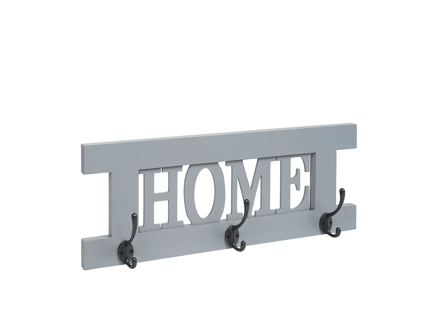 Appendiabiti guardaroba shabby vintage MCW-C60 Home 55x21cm grigio blu