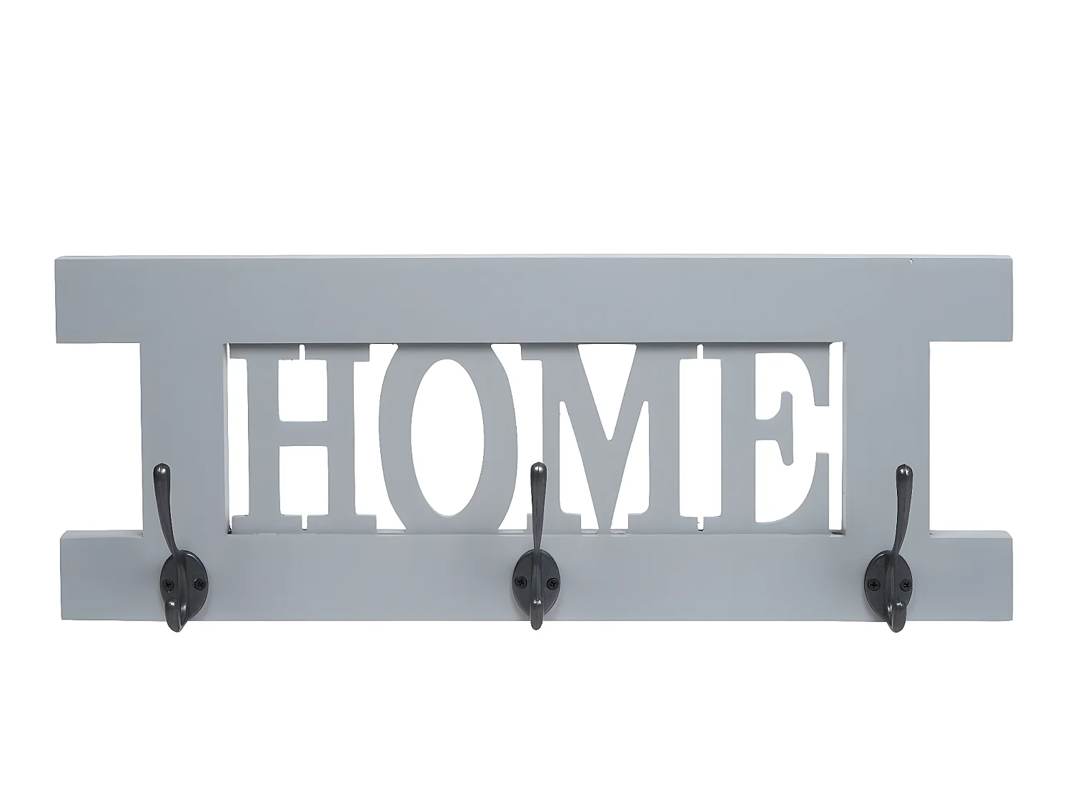 Appendiabiti guardaroba shabby vintage MCW-C60 Home 55x21cm grigio blu