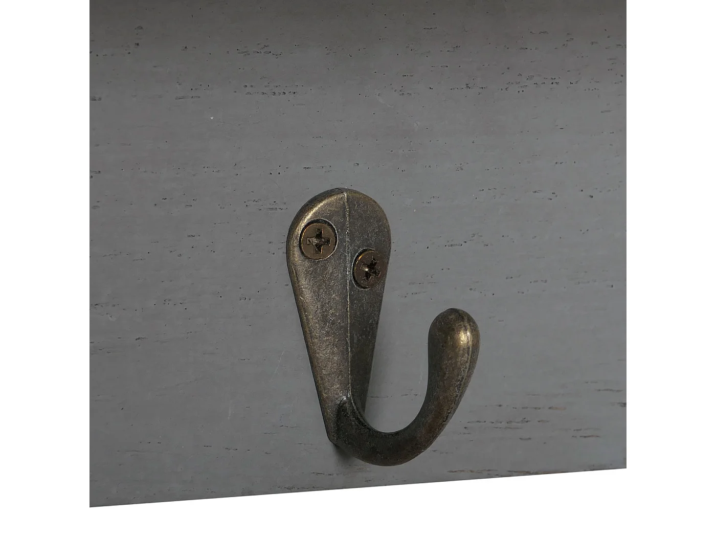 Guardarropa MCW-C49,  aspecto shabby, gris