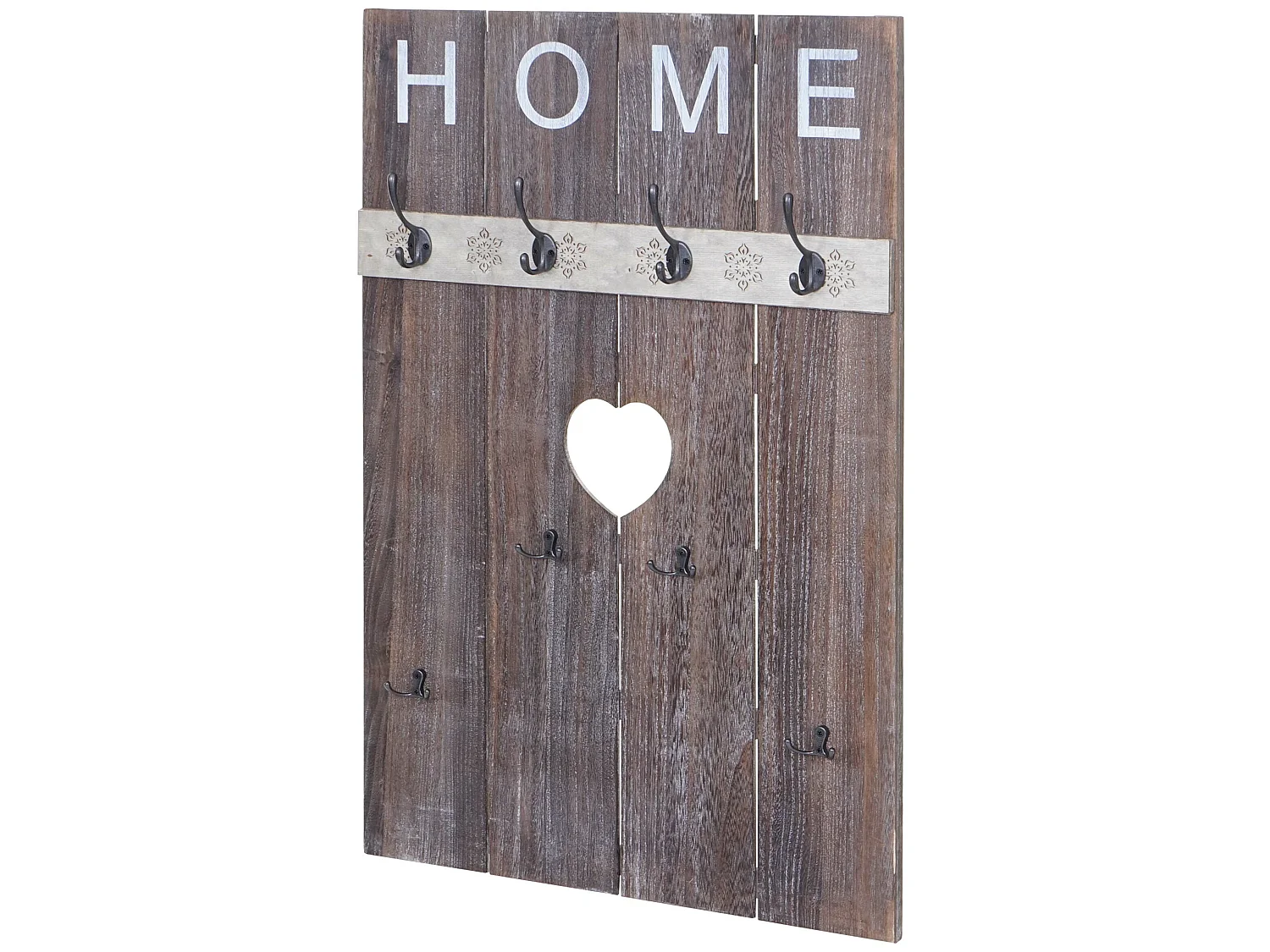 Serie Vintage appendiabiti guardaroba MCW-C89 Home 91x60cm ~ marrone