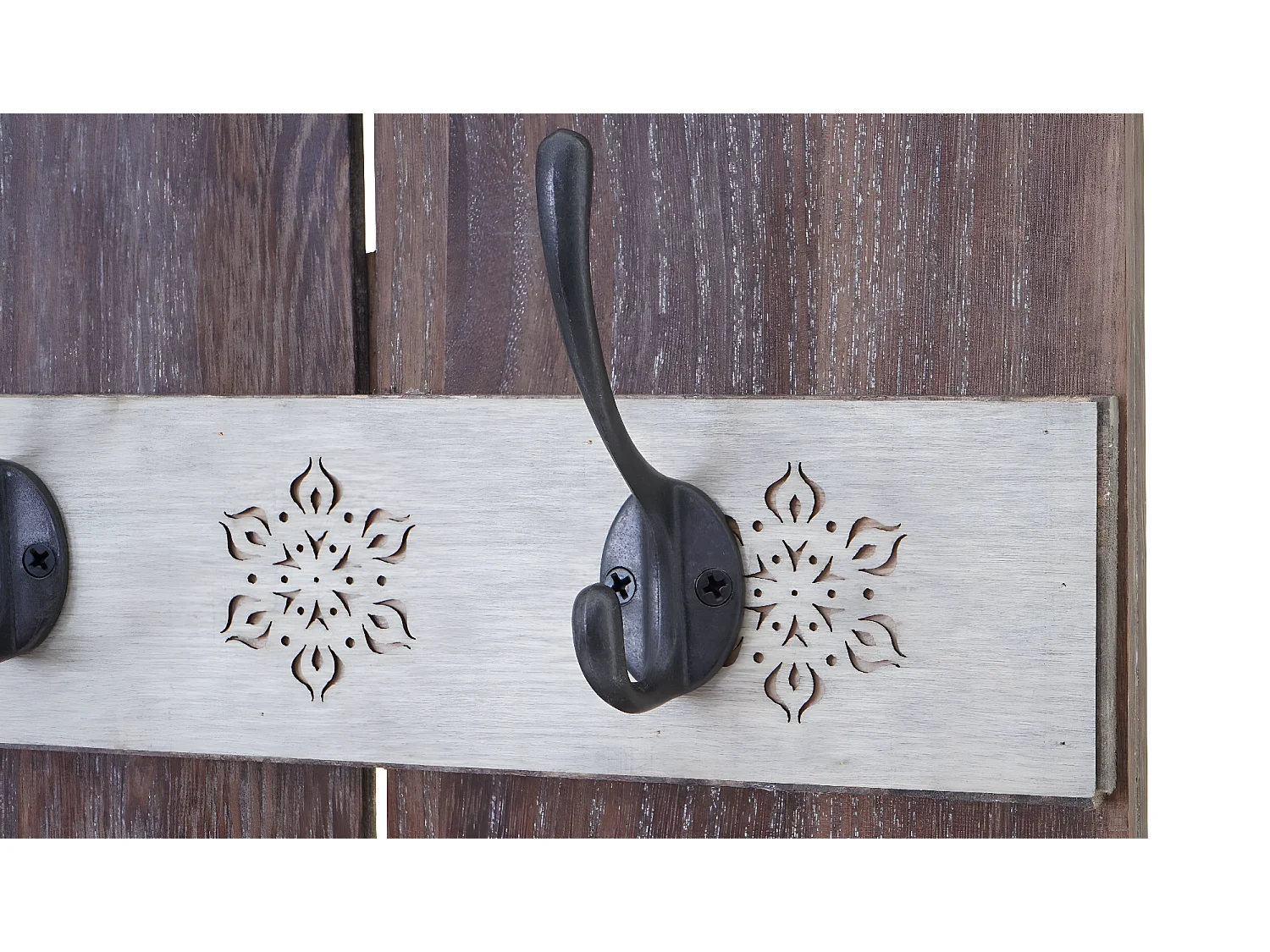 Serie Vintage appendiabiti guardaroba MCW-C89 Home 91x60cm ~ marrone