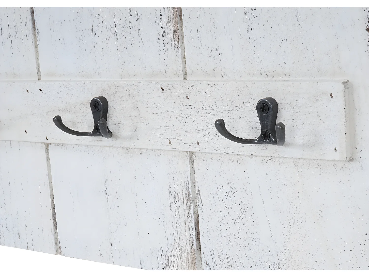 Portemanteau mural MCW-C89 Welcome Shabby,  blanc