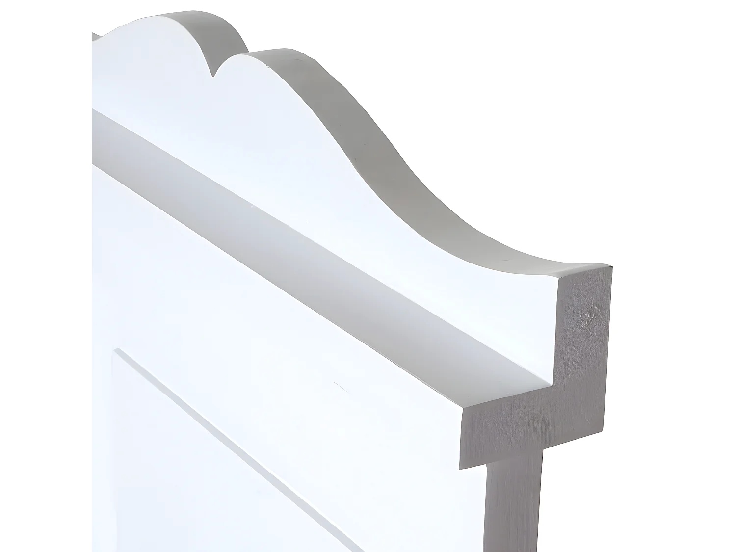 Wandgarderobe H33 (set van 2),  wit gelakt