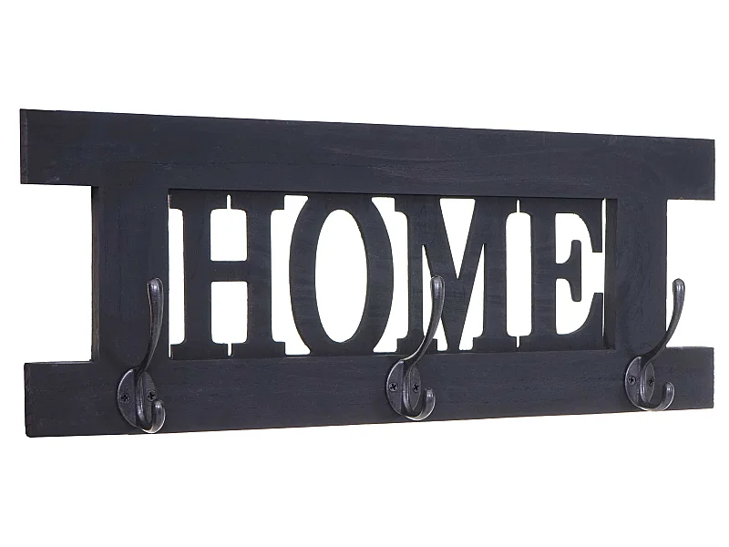 Appendiabiti guardaroba shabby vintage MCW-C60 Home 55x21cm antracite