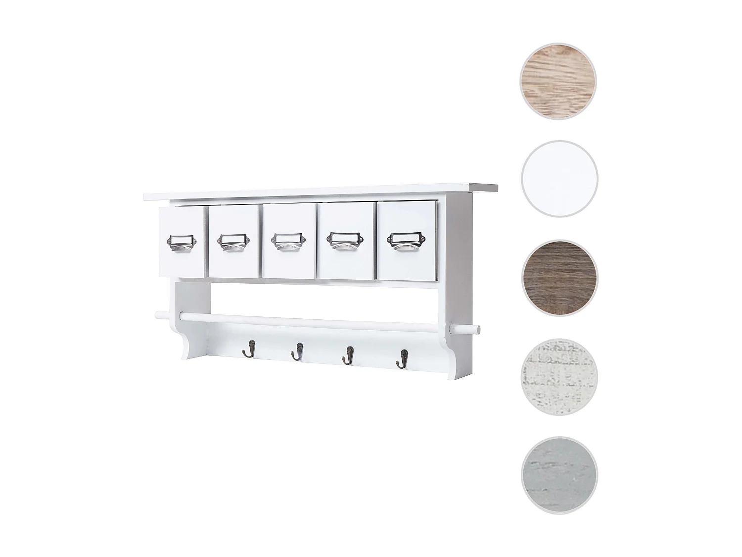 Guardarropa MCW-C49,  blanco