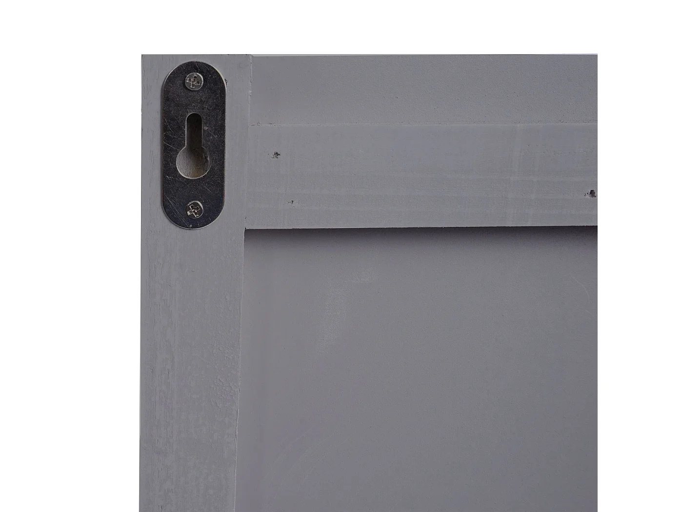 Porte-manteau mural MCW-C89 Home Look shabby,  gris-bleu