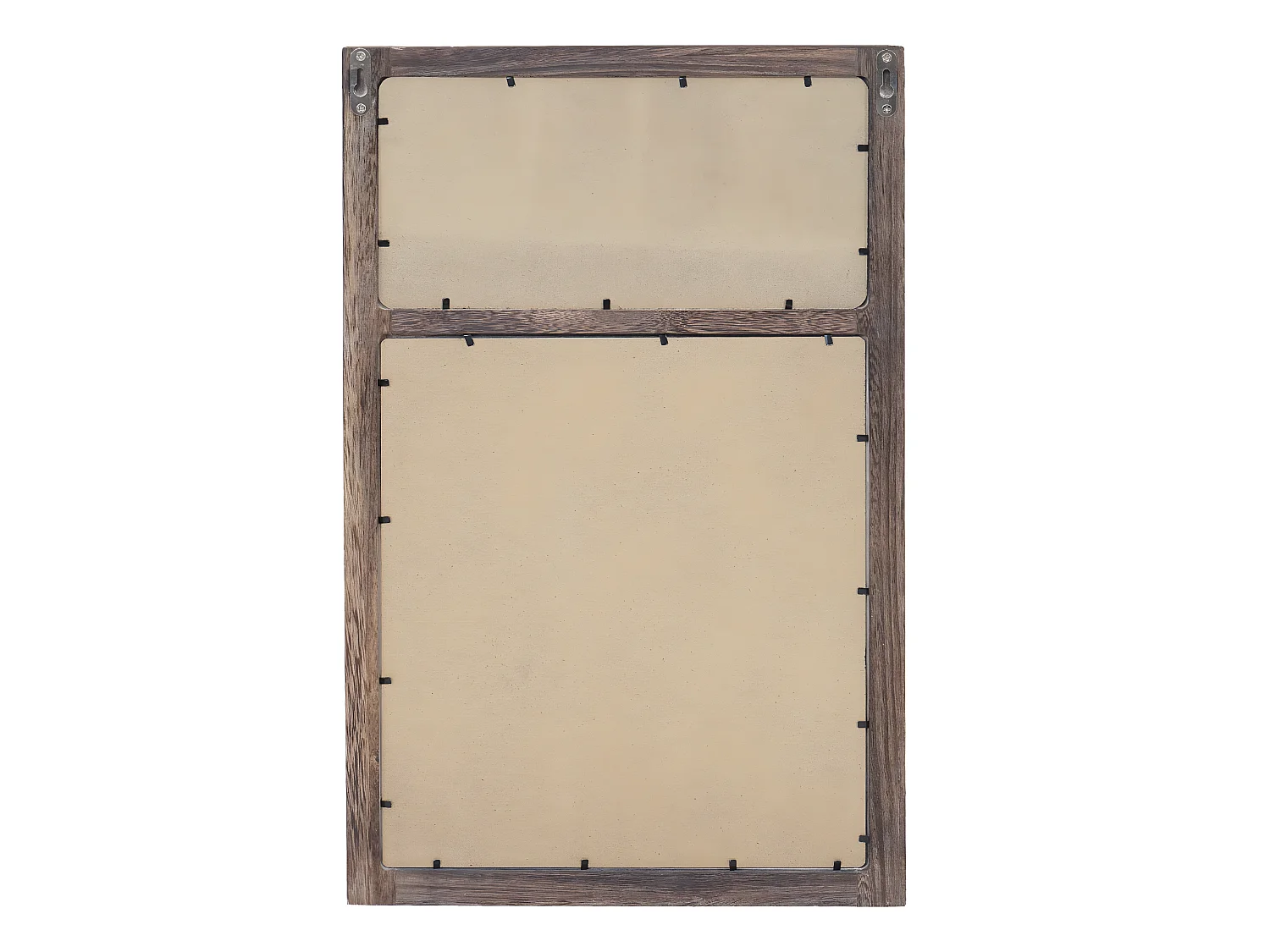 Wandkapstok MCW-C51 met krijtbord,  bruin, shabby