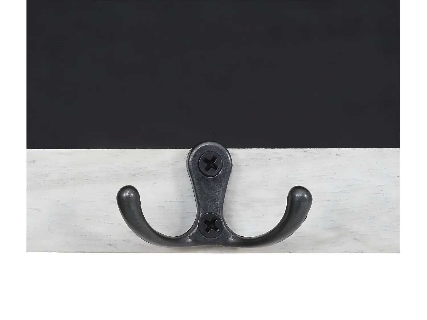 Portemanteau mural MCW-C51 avec tableau à craies,  blanc, shabby