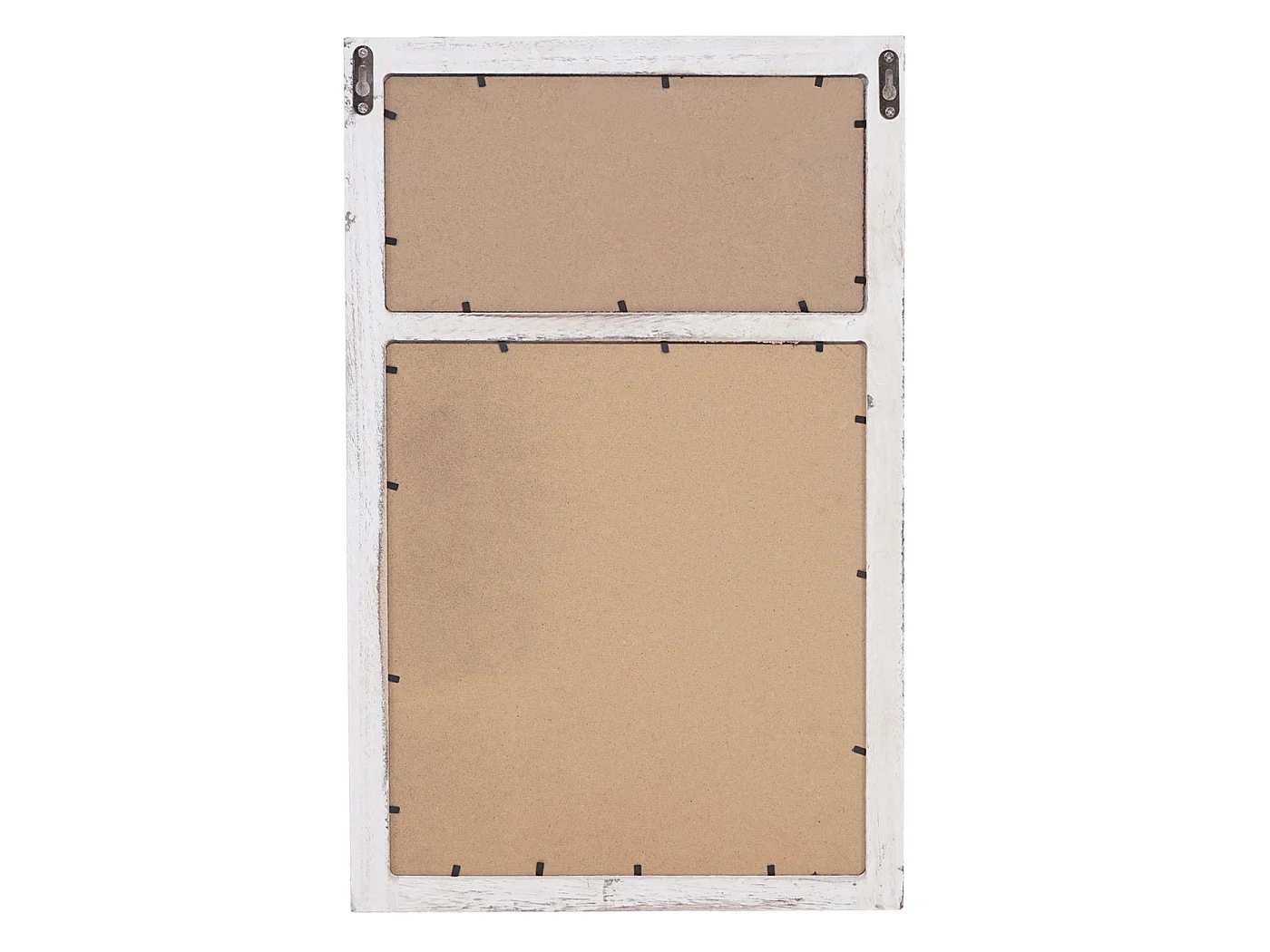 Wandkapstok MCW-C51 met krijtbord,  wit, shabby