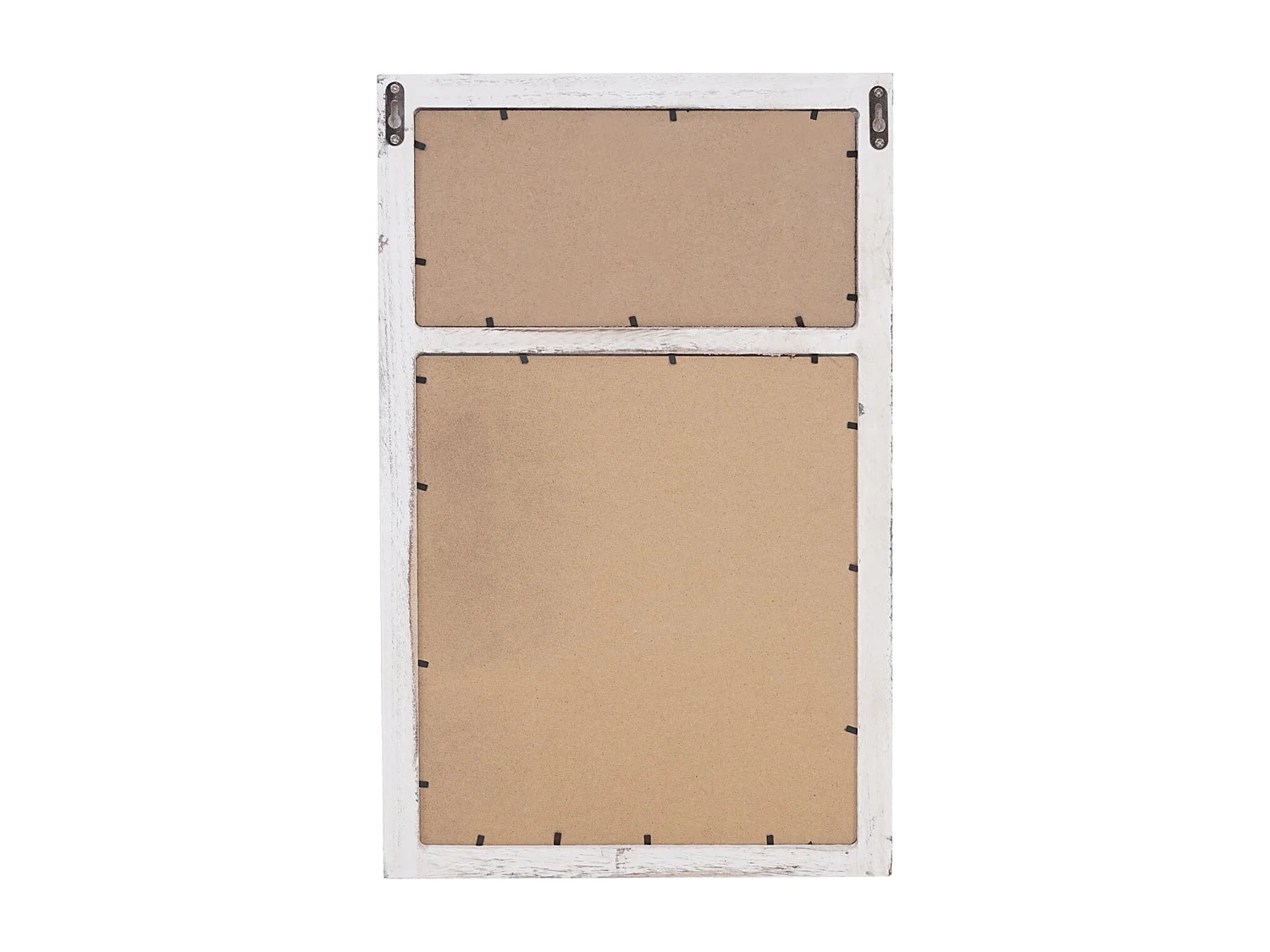 Wandkapstok MCW-C51 met krijtbord,  wit, shabby