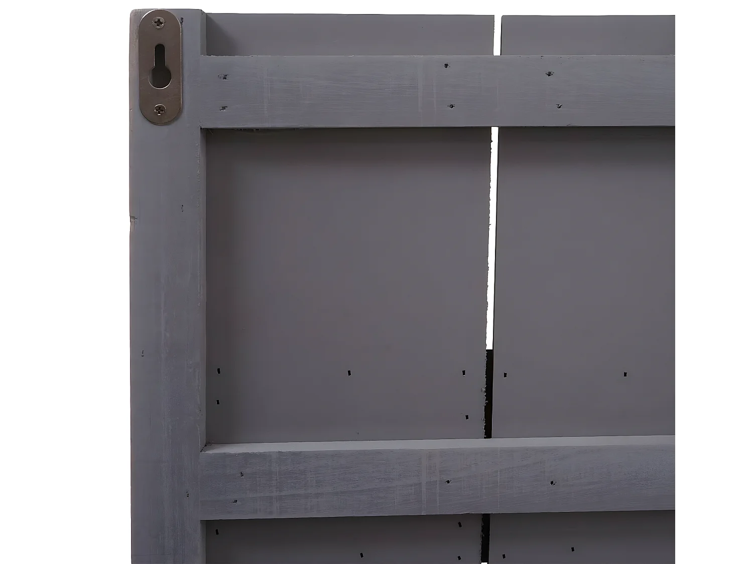 Portemanteau mural MCW-C89 Welcome Shabby,  gris-bleu