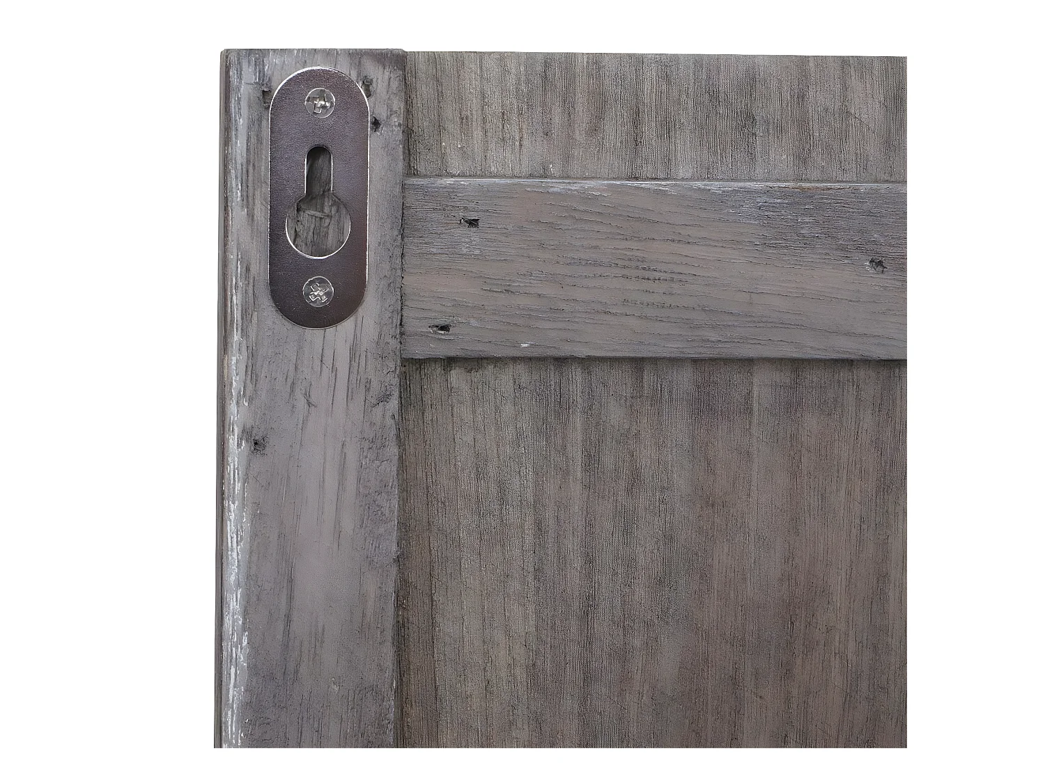 Portemanteau mural MCW-C89 avec tableau d'affichage,  brun shabby