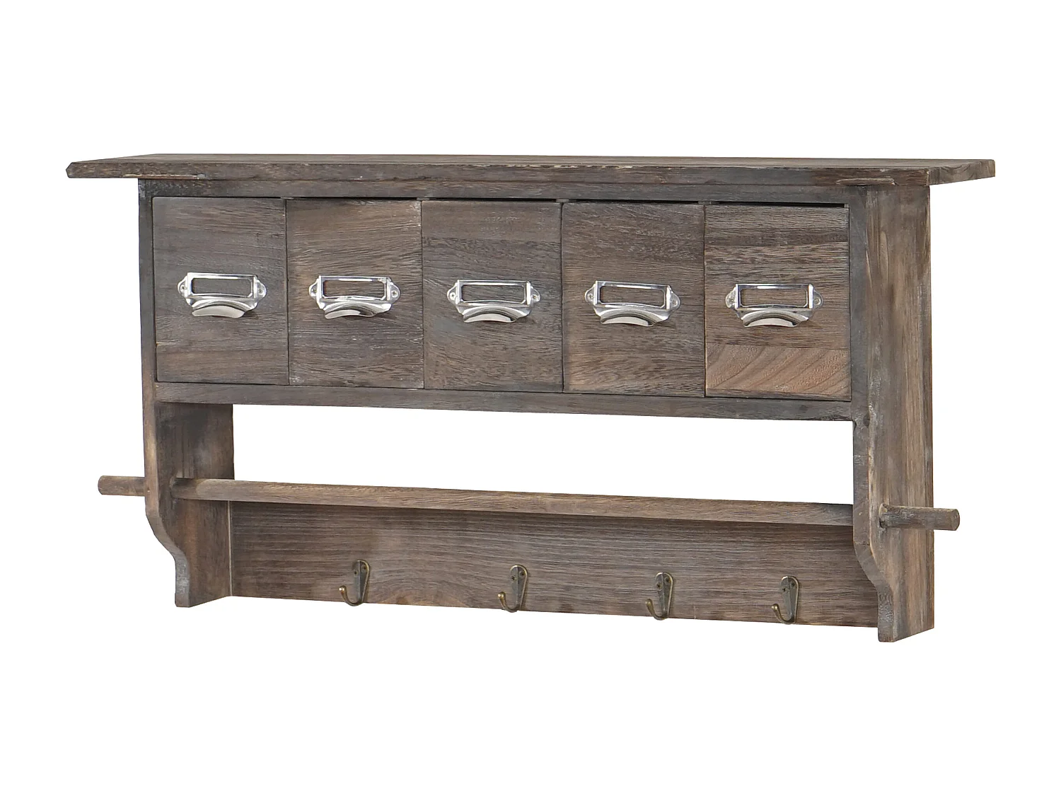 Garderobe MCW-C49,  bruin