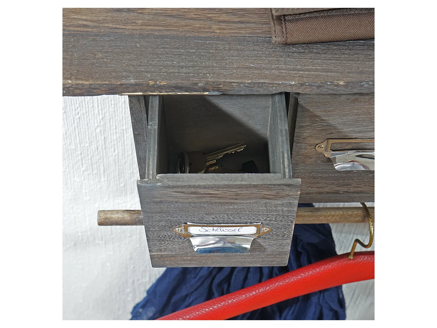 Garderobe MCW-C49,  bruin