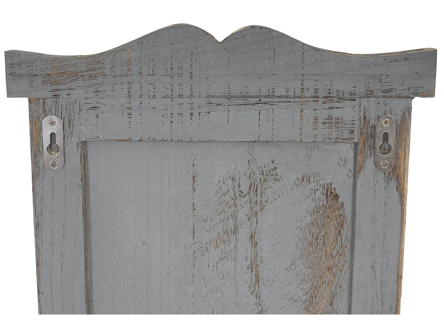Perchero de pared H33 (juego de 2),  gris shabby
