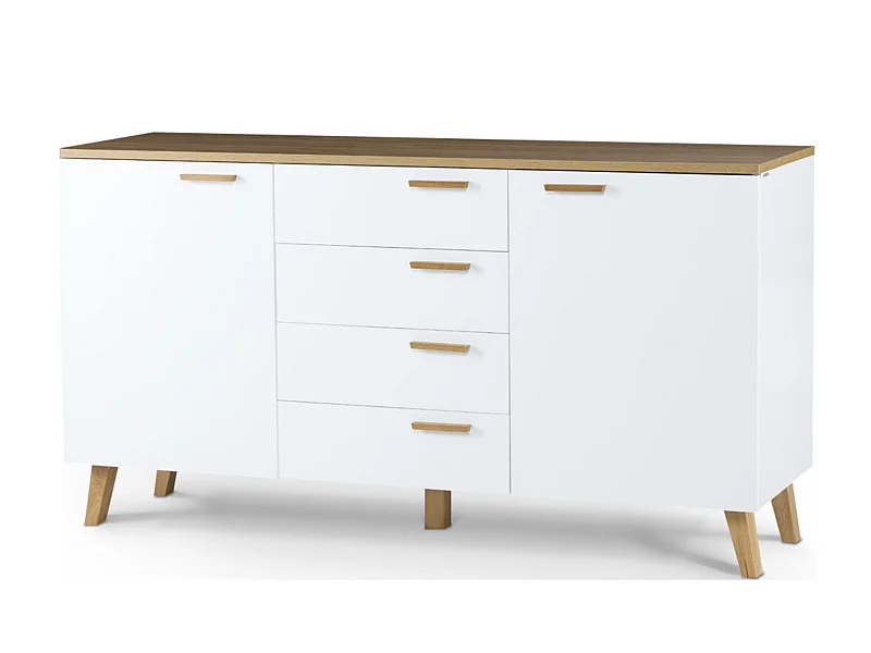 Kombikommode  - weiß - FRISK