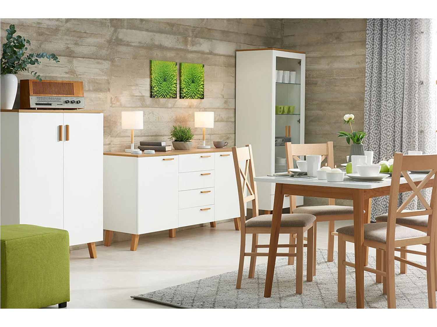 Kombikommode  - weiß - FRISK